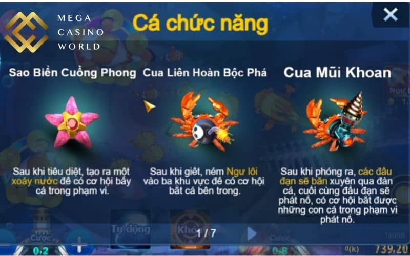 Đa dạng các loại cá thường và cá chức năng khác